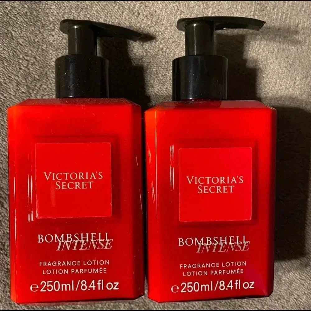 TWO Victoria’s Secret bombshell intense lotion